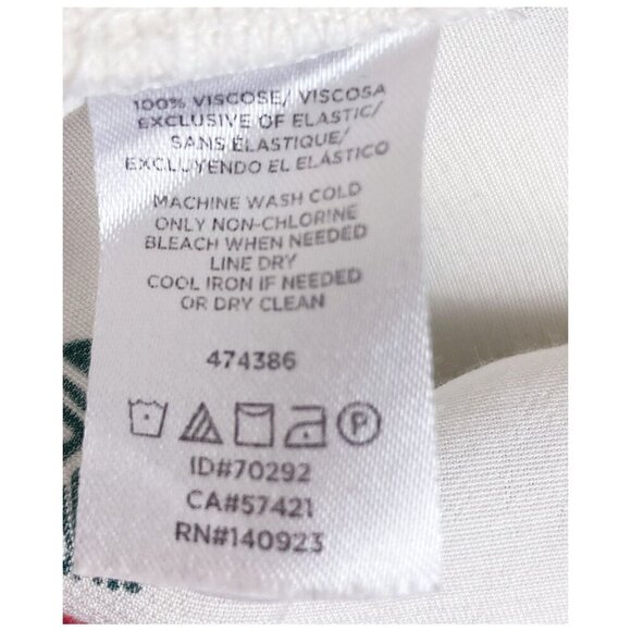 LOFT Lightweight Monstera Leaf Print Boho Flared Sleeve Blouse Women's Sz XS - Picture 6 of 10